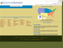 Tablet Screenshot of fr.countryreports.org